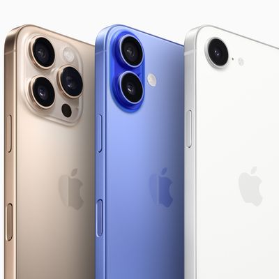 Apple iPhone 16 family lineup