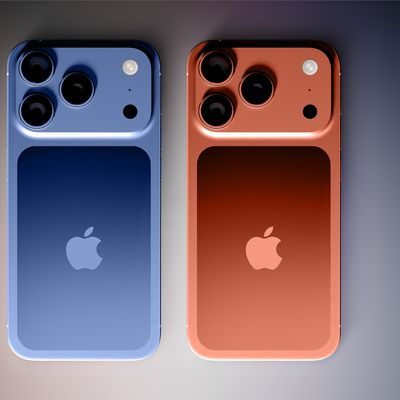 iPhone 17 Pro Dark Blue and Orange